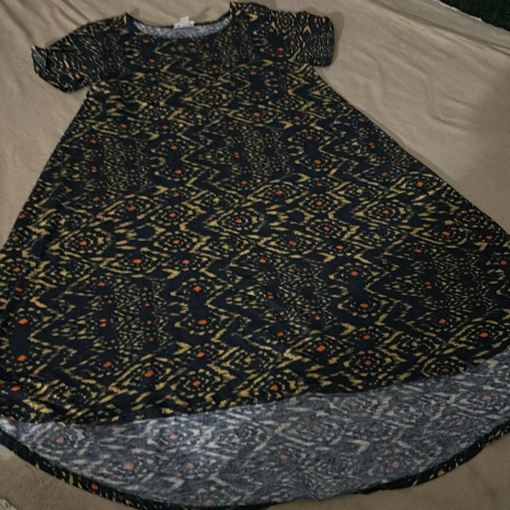 LULAROE BRAND NEW AZTEC CARLY DRESS SZ XXS